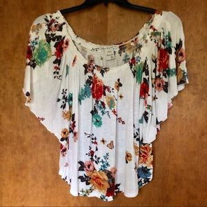 American Rag flowy floral blouse